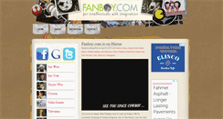 Desktop Screenshot of fanboy.com