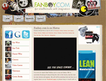 Tablet Screenshot of fanboy.com